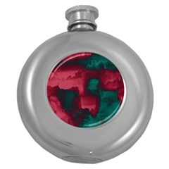 Ombre Round Hip Flask (5 Oz) by ValentinaDesign