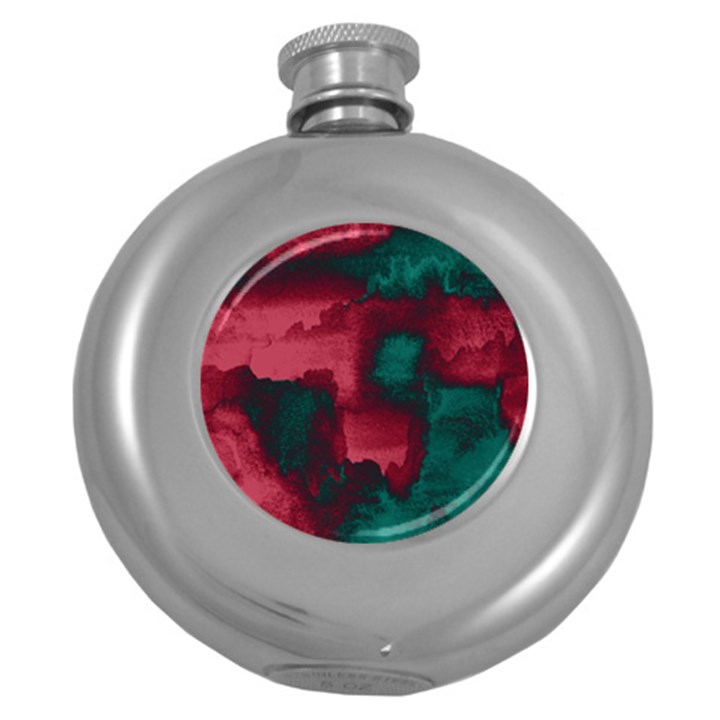 Ombre Round Hip Flask (5 oz)