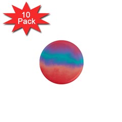 Ombre 1  Mini Magnet (10 Pack)  by ValentinaDesign