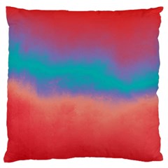 Ombre Large Flano Cushion Case (one Side) by ValentinaDesign