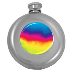 Ombre Round Hip Flask (5 Oz) by ValentinaDesign