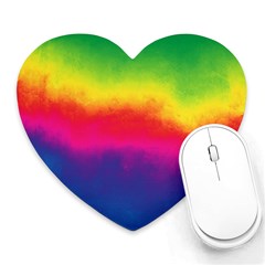 Ombre Heart Mousepads by ValentinaDesign