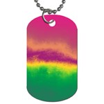 Ombre Dog Tag (One Side) Front