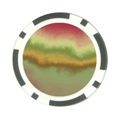 Ombre Poker Chip Card Guard by ValentinaDesign