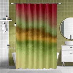 Ombre Shower Curtain 48  X 72  (small)  by ValentinaDesign