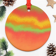 Ombre Ornament (round) by ValentinaDesign