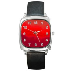 Ombre Square Metal Watch by ValentinaDesign