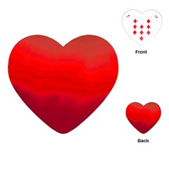 Ombre Playing Cards (heart)  by ValentinaDesign