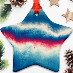 Ombre Star Ornament (two Sides) by ValentinaDesign