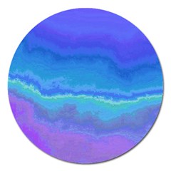 Ombre Magnet 5  (round) by ValentinaDesign