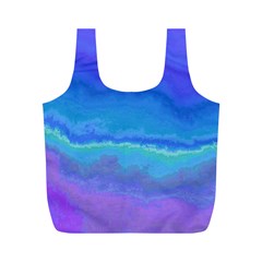 Ombre Full Print Recycle Bags (m)  by ValentinaDesign