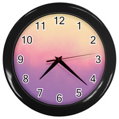 Ombre Wall Clocks (black) by ValentinaDesign