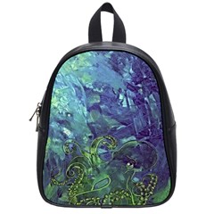 Abstract Octopus School Bag (small) by Alphabrett