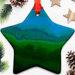 Ombre Star Ornament (two Sides) by ValentinaDesign