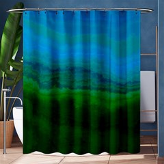 Ombre Shower Curtain 60  X 72  (medium)  by ValentinaDesign