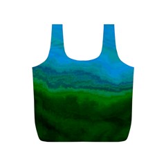 Ombre Full Print Recycle Bags (s)  by ValentinaDesign