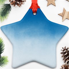 Ombre Star Ornament (two Sides) by ValentinaDesign