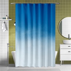 Ombre Shower Curtain 48  X 72  (small)  by ValentinaDesign