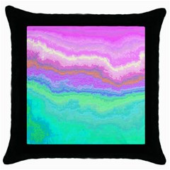 Ombre Throw Pillow Case (Black)