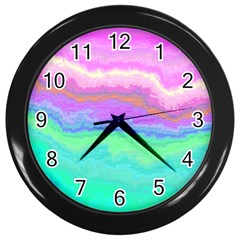 Ombre Wall Clocks (Black)