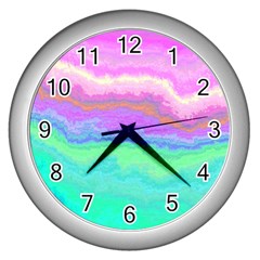 Ombre Wall Clocks (Silver) 