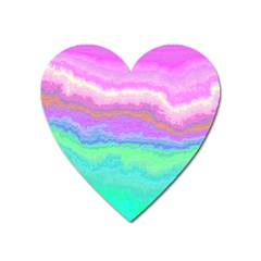 Ombre Heart Magnet