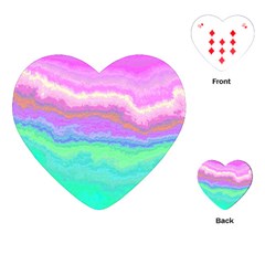 Ombre Playing Cards (heart)  by ValentinaDesign