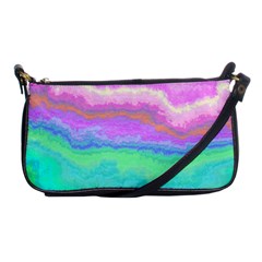 Ombre Shoulder Clutch Bags