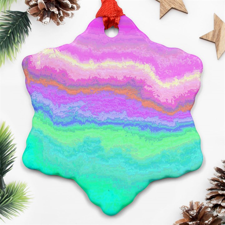 Ombre Ornament (Snowflake)