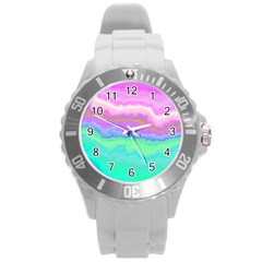 Ombre Round Plastic Sport Watch (L)