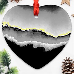 Ombre Heart Ornament (two Sides) by ValentinaDesign