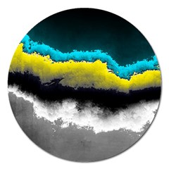 Ombre Magnet 5  (round) by ValentinaDesign