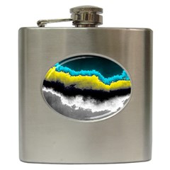 Ombre Hip Flask (6 Oz) by ValentinaDesign