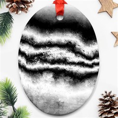 Ombre Oval Ornament (two Sides) by ValentinaDesign