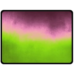 Ombre Double Sided Fleece Blanket (large)  by ValentinaDesign