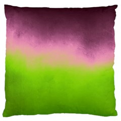 Ombre Large Flano Cushion Case (one Side) by ValentinaDesign