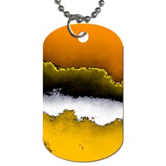 Ombre Dog Tag (two Sides) by ValentinaDesign