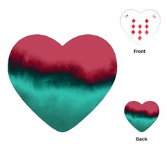 Ombre Playing Cards (heart)  by ValentinaDesign