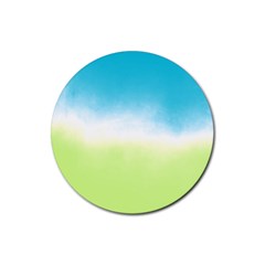 Ombre Rubber Round Coaster (4 pack) 