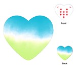 Ombre Playing Cards (Heart)  Front