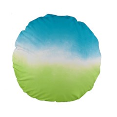 Ombre Standard 15  Premium Round Cushions