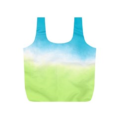 Ombre Full Print Recycle Bags (s)  by ValentinaDesign