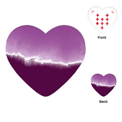 Ombre Playing Cards (heart)  by ValentinaDesign