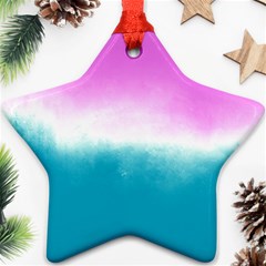 Ombre Star Ornament (two Sides) by ValentinaDesign