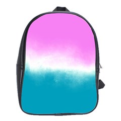 Ombre School Bag (large) by ValentinaDesign