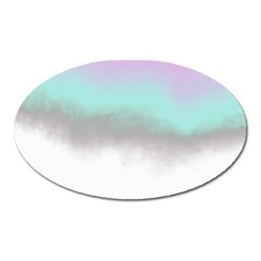 Ombre Oval Magnet by ValentinaDesign