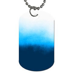 Ombre Dog Tag (One Side)