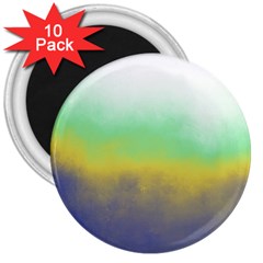 Ombre 3  Magnets (10 Pack)  by ValentinaDesign