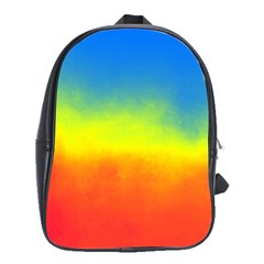 Ombre School Bag (large) by ValentinaDesign