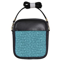 Floral Pattern Girls Sling Bags